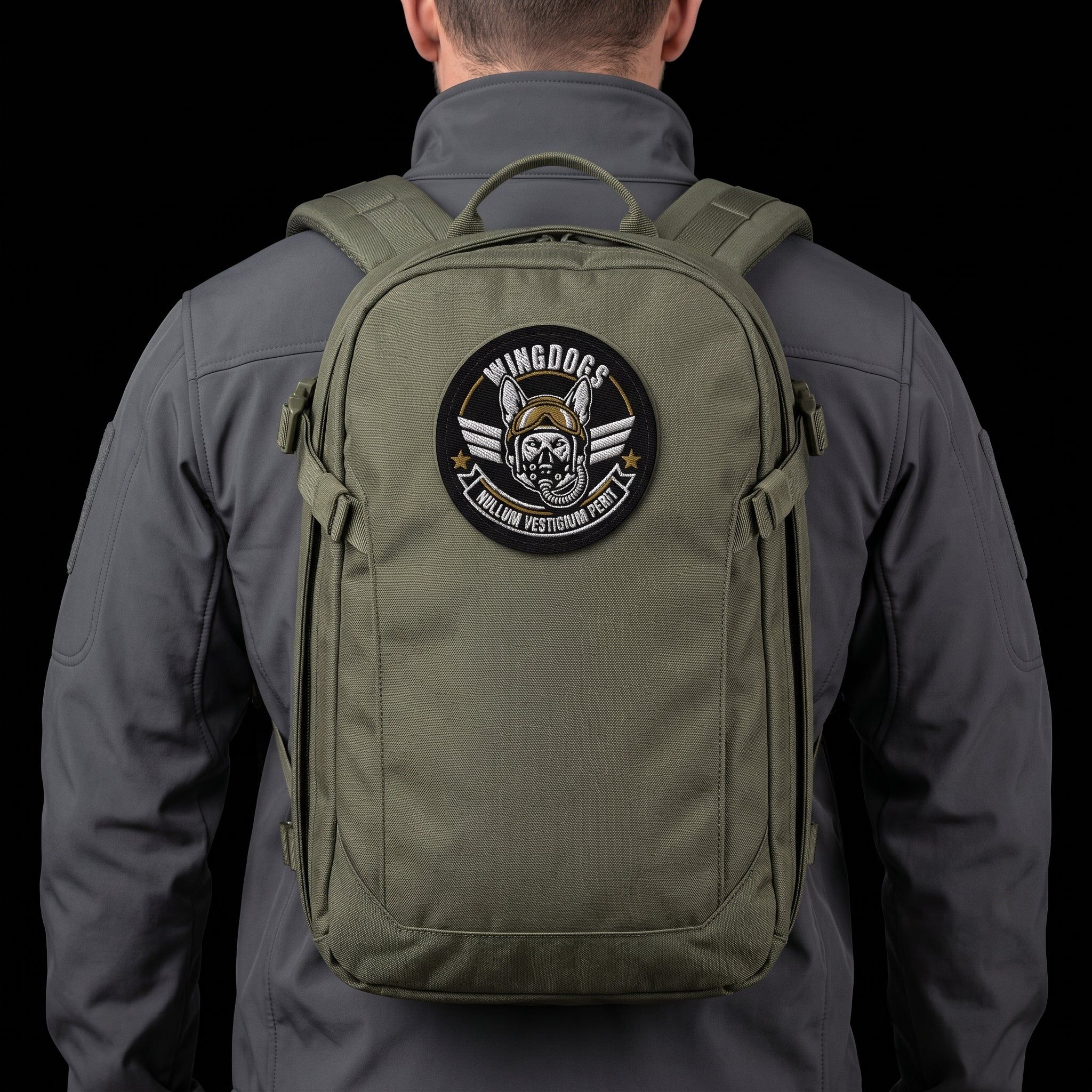 The Wingdogs Squadron embroidered patch